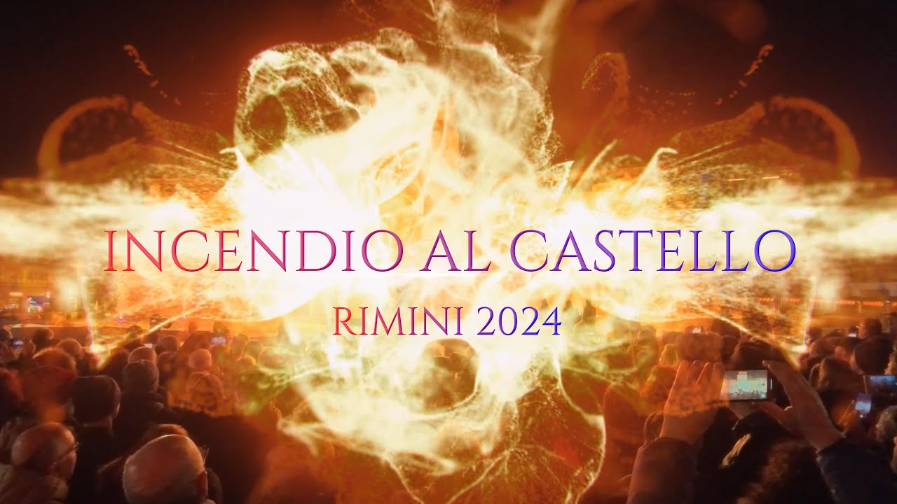 RIMINI INCENDIO AL CASTELLO 2024