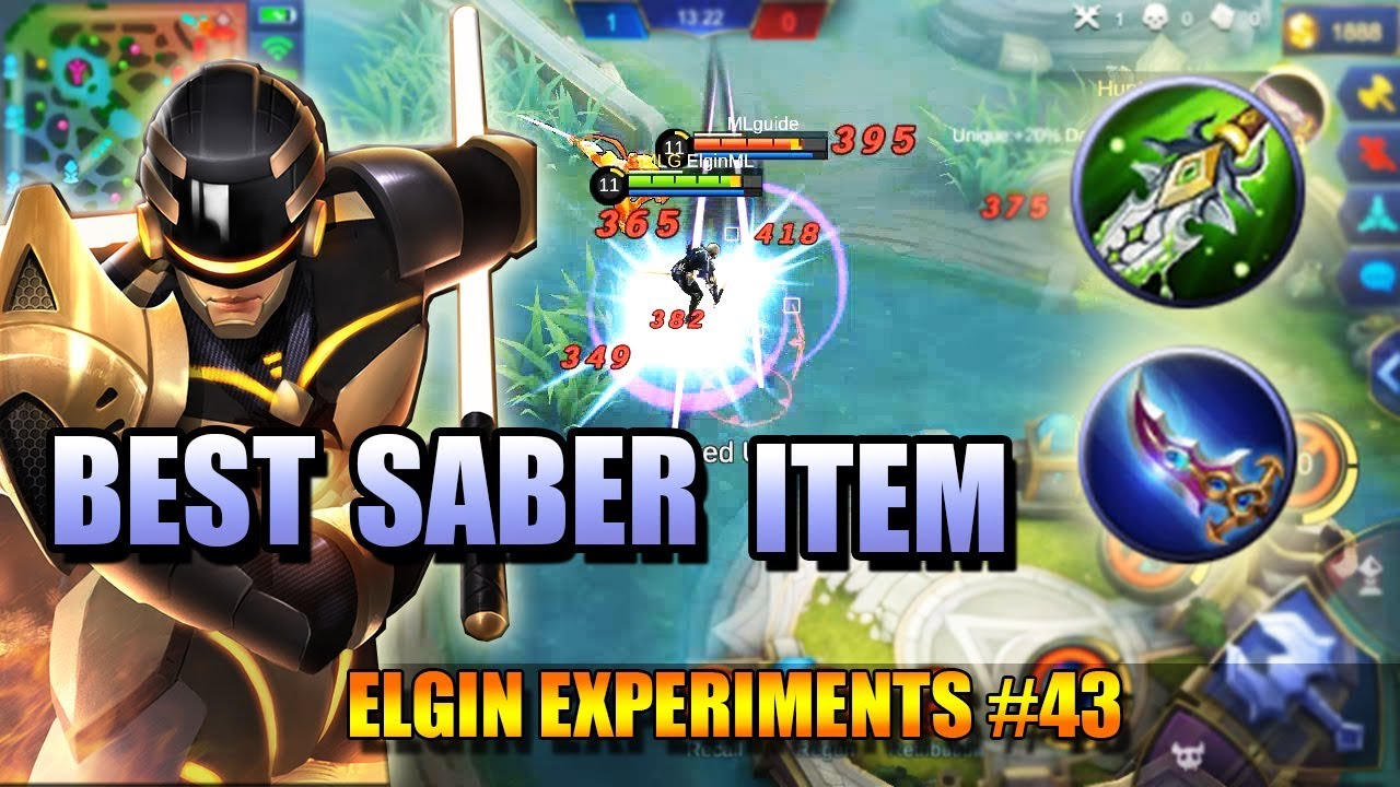 BLADE OF DESPAIR OR BLADE OF THE 7 SEAS? ELGIN EXPERIMENTS #43 - SABER'S ITEM TEST
