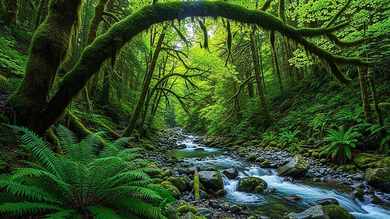 Forest River Ambience with Birds for Sleep, Stress Relief & Inner Peace