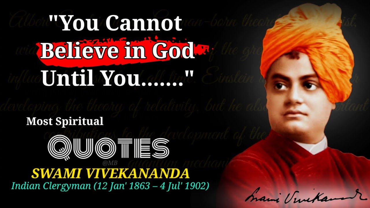 Swami Vivekananda's Life Changing Motivational Quotes | Inspirational Quotes by Swami Vivekananda