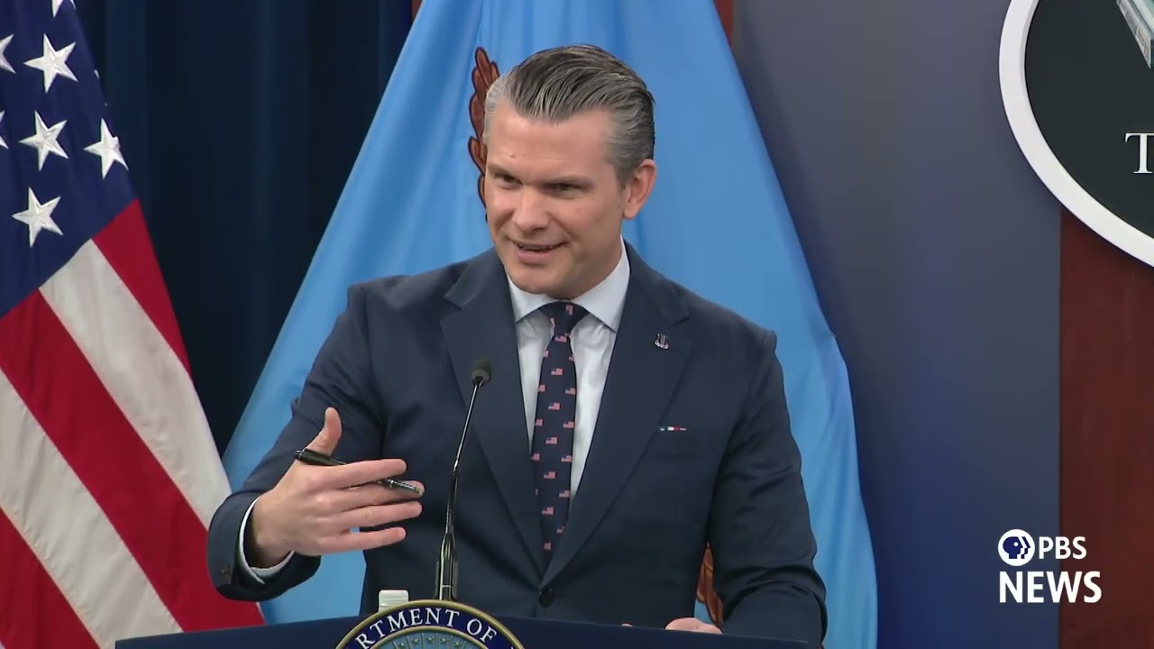 СМОТРИТЕ: Хегсет говорит, что Трамп «решит», когда будут достигнуты цели в отношении Ирана.
