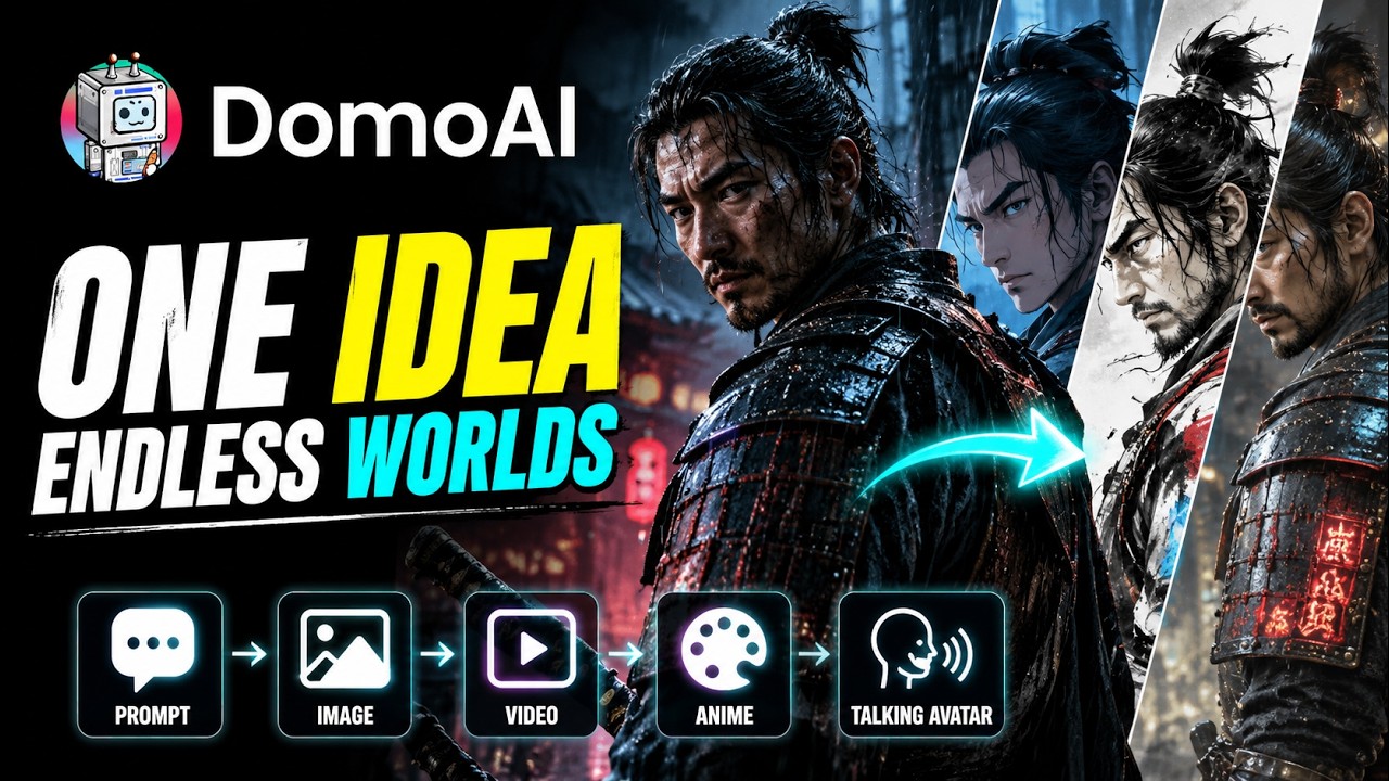 DomoAI Review: Turn One Idea Into Cinematic Videos, Anime & Talking Avatars