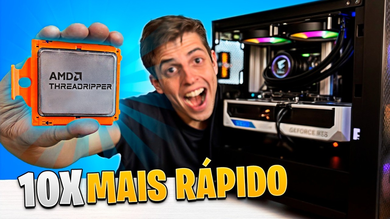 TESTEI O PC DOS SONHOS DE TODOS OS EDITORES