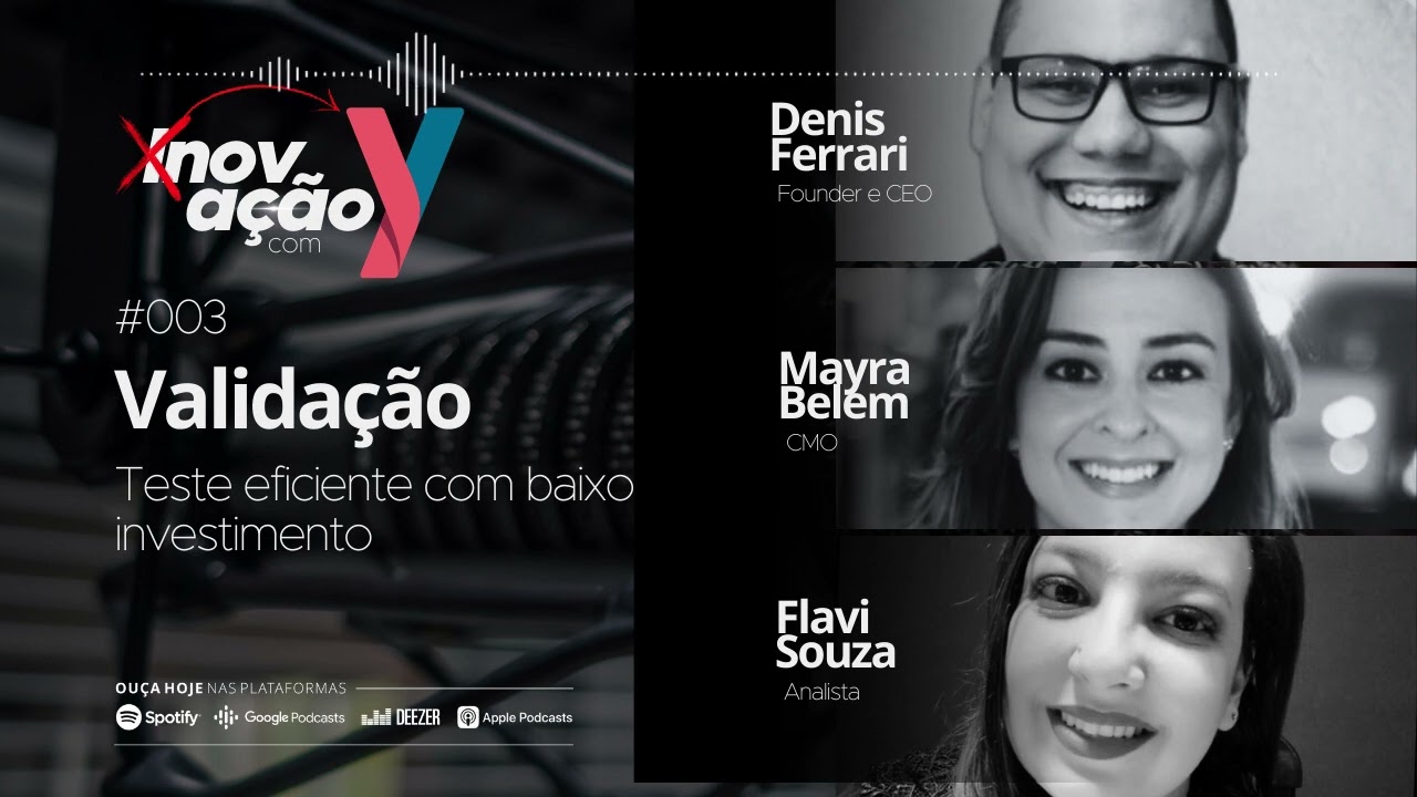 #003 Validação: Teste eficiente com baixo investimento feat. Time Azys