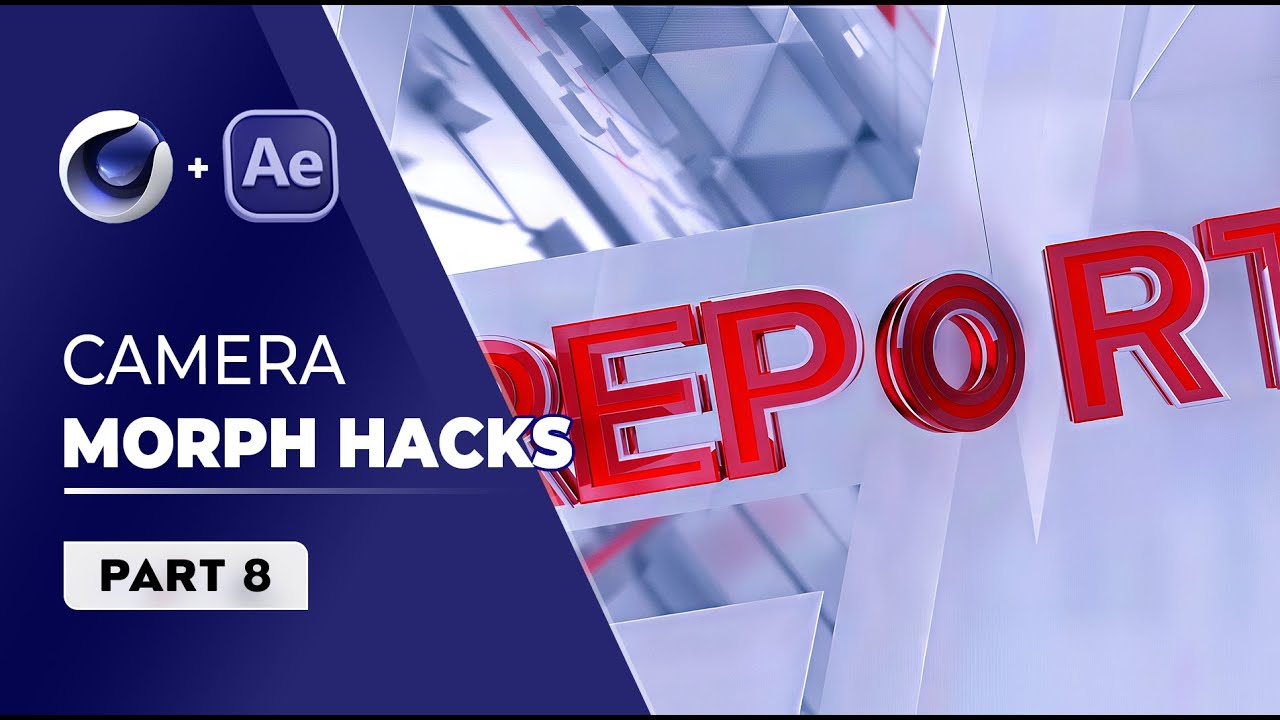 How to create a Camera Morph Text Transition in Cinema 4D | Smooth 3D Motion Graphics Tutorial