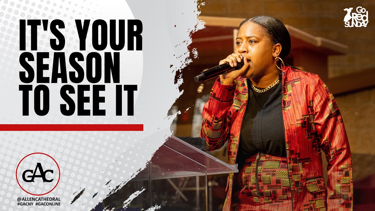 IT'S YOUR SEASON TO SEE IT | Rev. Marissa Farrow | Allen Worship Experience