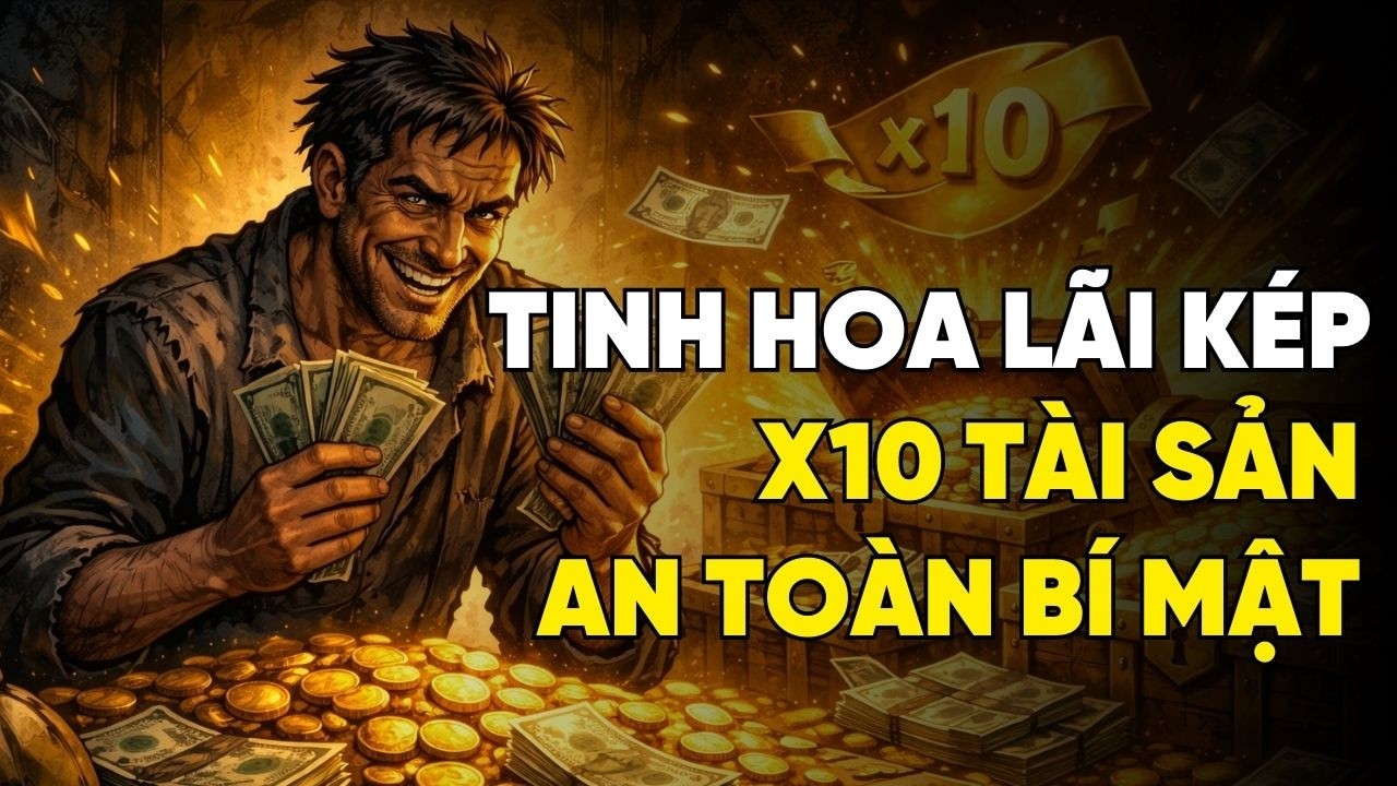 Tinh Hoa Lãi Kép - X10 Tài Sản An Toàn Bí Mật
