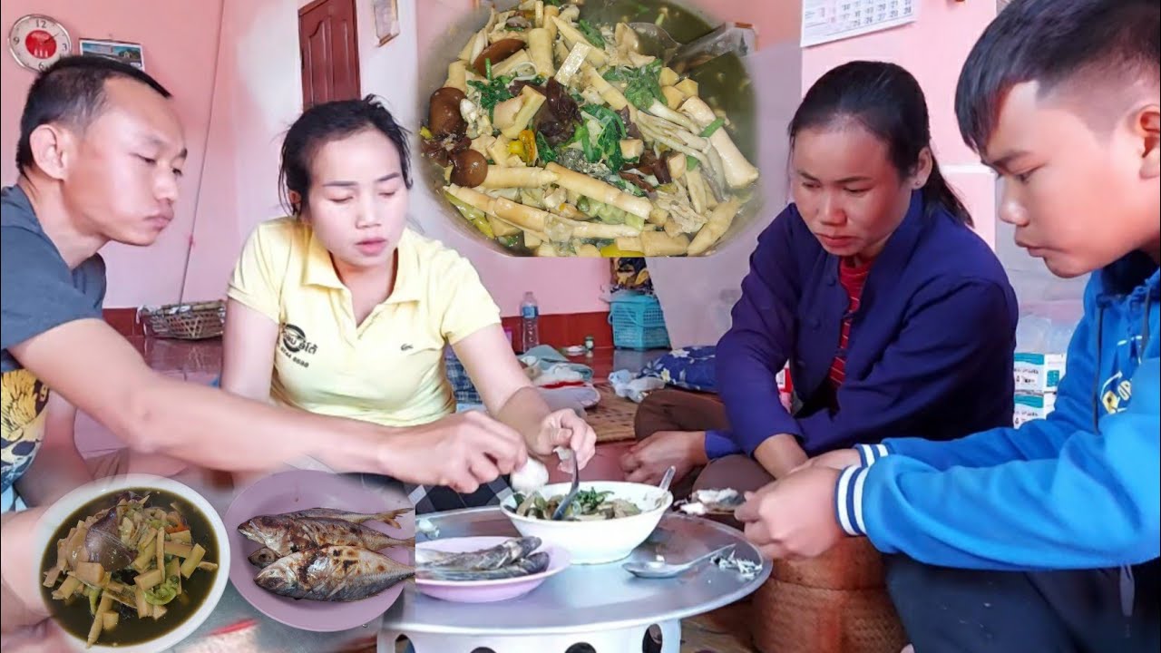แกงหน่อไม้ ปิ้งปลาทูสู่หมู่สาวไลมาหลิ้นนำ