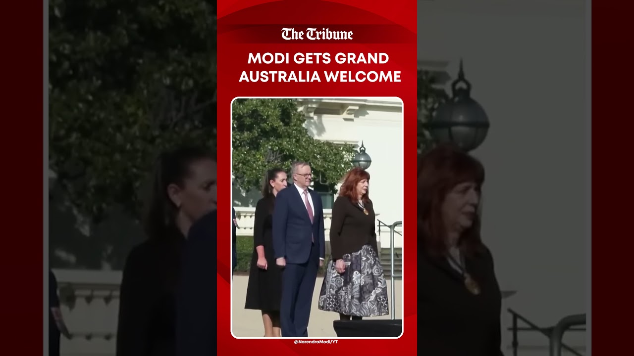 PM Modi Receives Grand Ceremonial Welcome at Government House Victoria in Australia