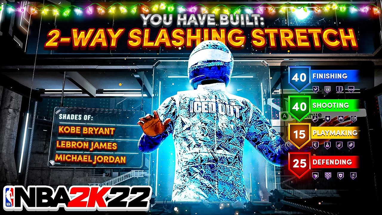 NEW "SLASHING PLAYMAKER" STRETCH BUILD WILL BREAK NBA 2K22 - *NEW BEST BUILD* REBIRTH
