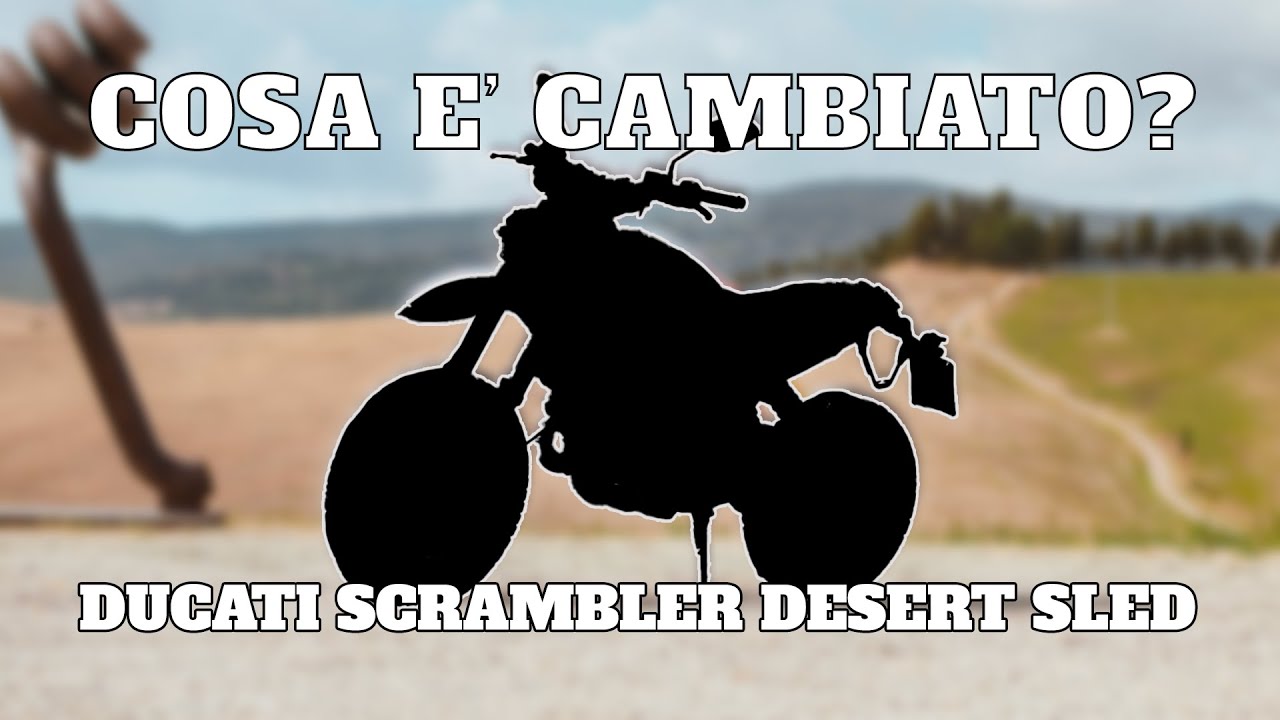 NUOVI ACCESSORI PER LA MIA DUCATI DESERT SLED ❌