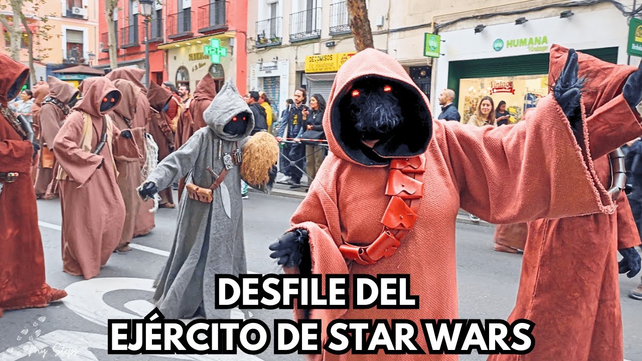 Desfile del Ej&eacute;rcito de Star Wars, Madrid |  Star Wars Army Parade, Madrid