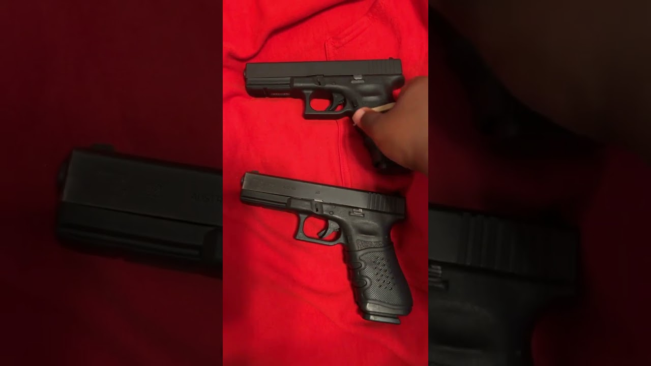 Glock 31 vs Glock 22 🤔 Comment below ‼️ #glock31 #glock22 #viralshorts #gunshorts #subsribe