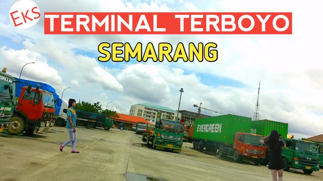 Keliling bekas terminal bus Terboyo Semarang