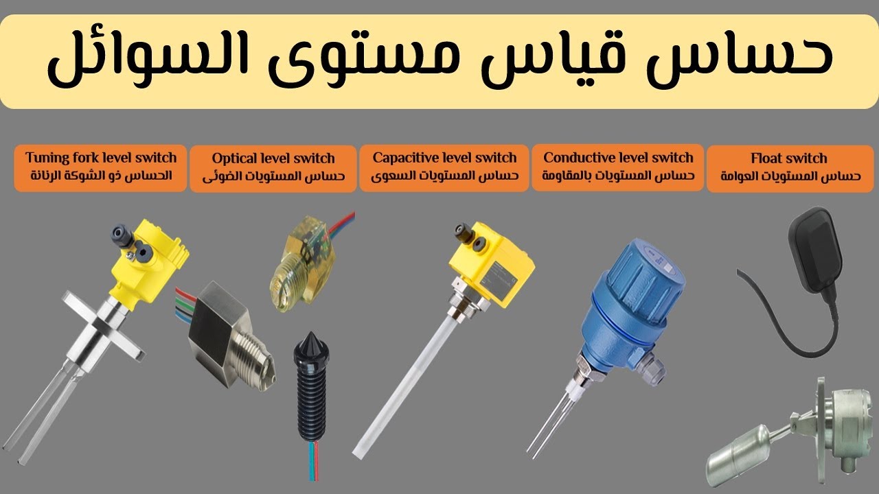 63- حساس قياس مستويات السوائل - العوامات - level switch