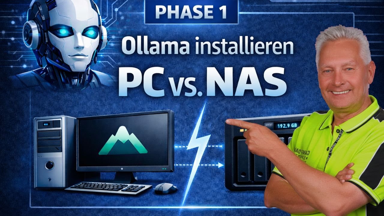 Synology KI lokal nutzen: Eigene KI mit Ollama einrichten! (Schritt für Schritt)