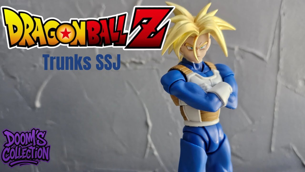 TRUNKS SUPER SAYAJIN DA SAGA CELL!!!! Trunks SH Figuarts! Review e Unboxing BR 