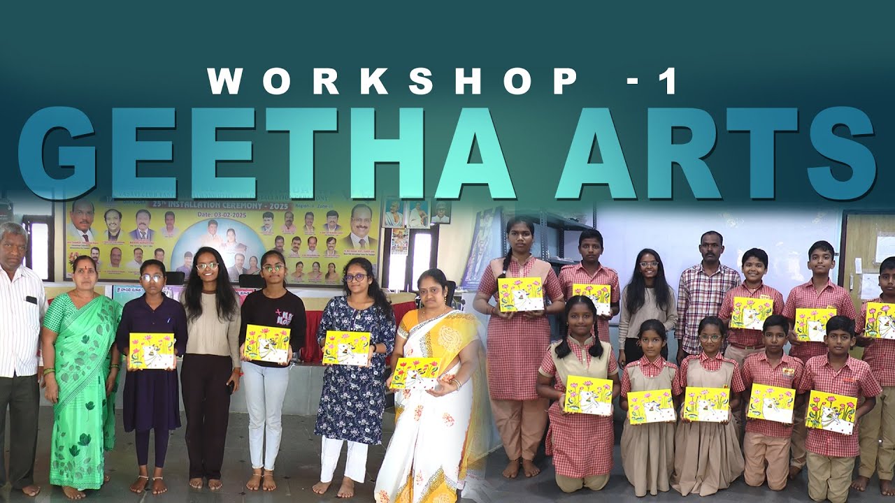 Geetha Arts  Workshop -1 | @MeeEducate |