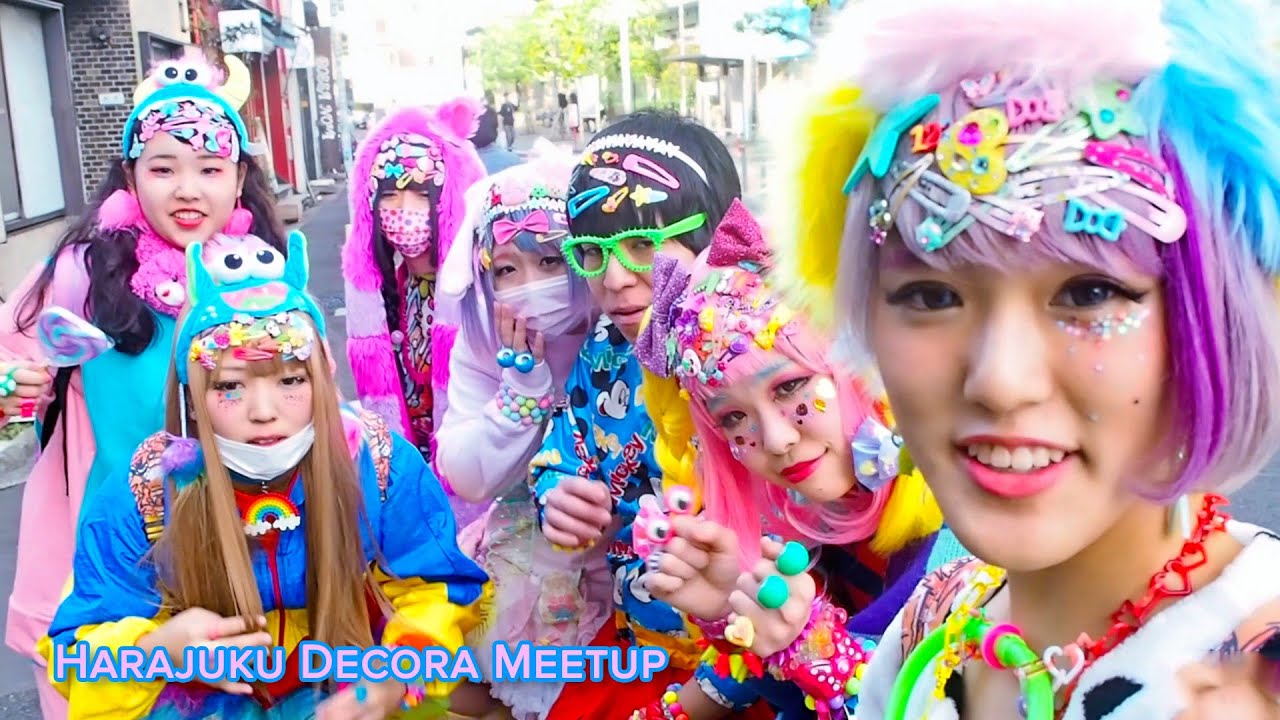 Harajuku Decora Tutorial & Kawaii Artwork in Tokyo