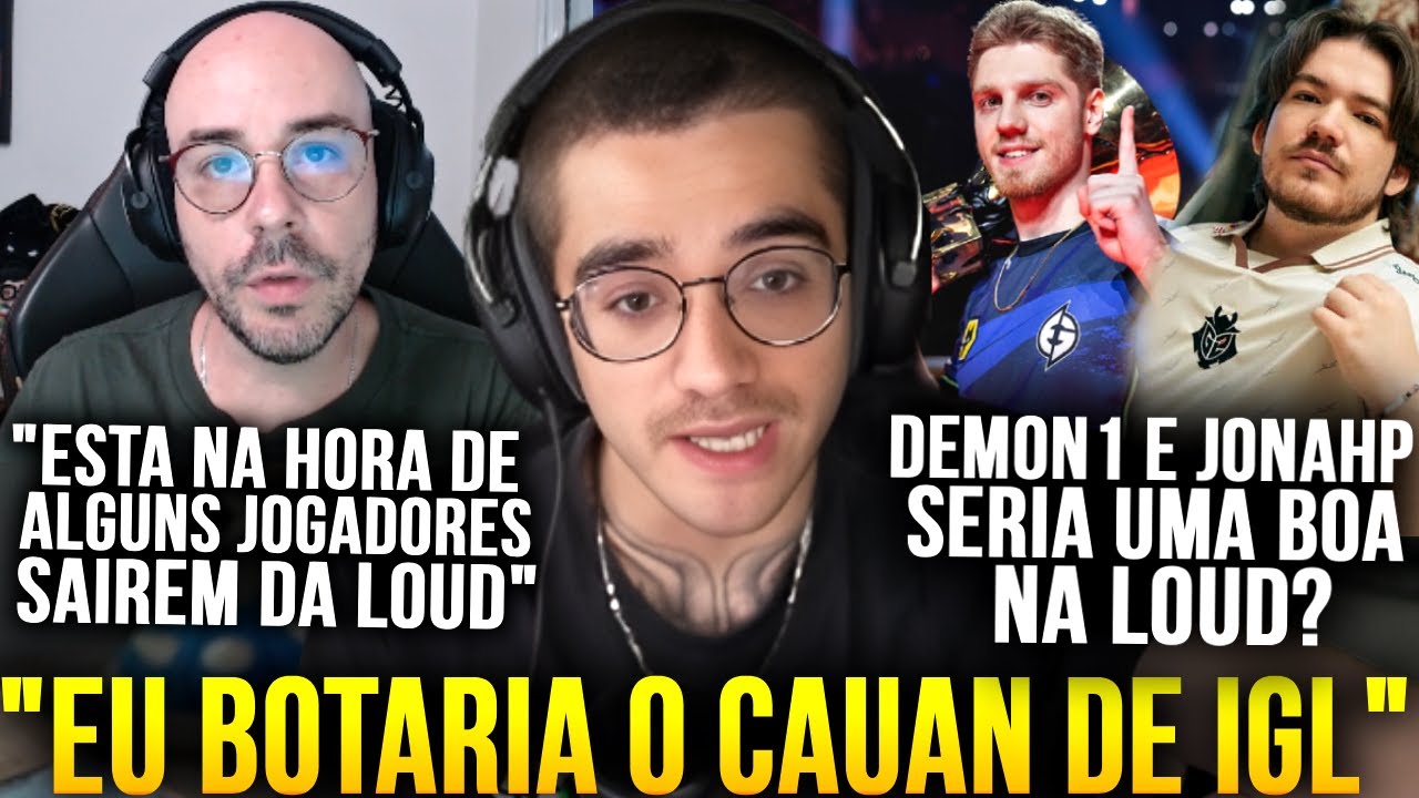 COREANO e SPACCA DESABAFAM SOBRE ATUAL SITUAÇÃO DA LOUD e MANDARAM A REAL SOBRE O TIME!