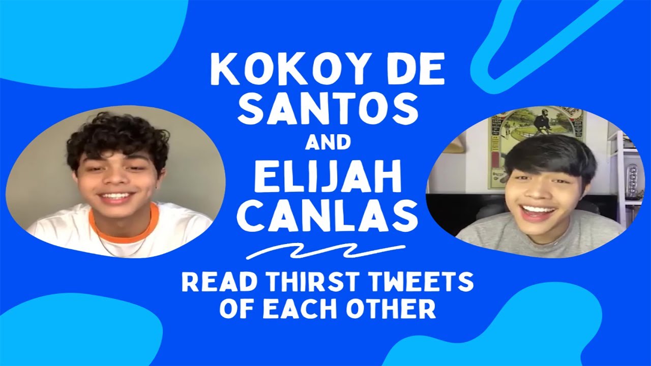 Kapuso Web Specials: Kokoy de Santos and Elijah Canlas read thirst tweets of each other