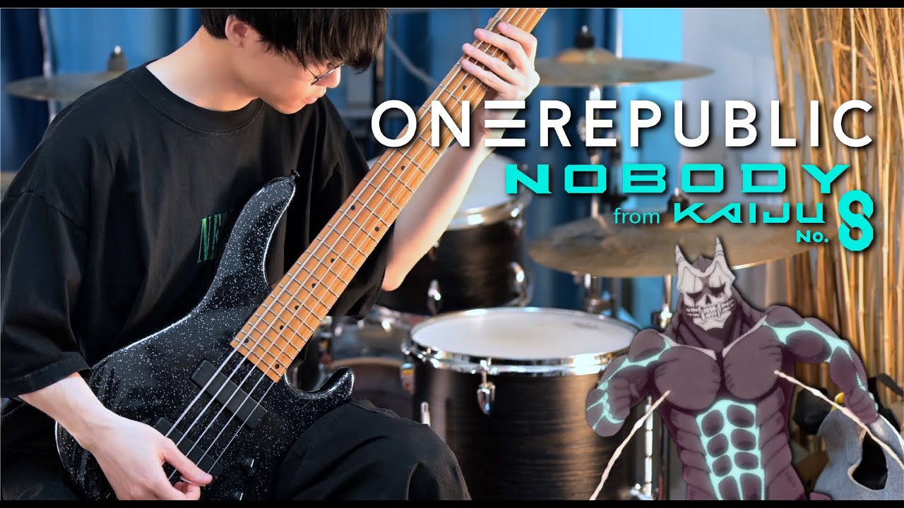 【Kaiju No.8】OneRepublic - Nobody (Bass Boosted) | @kabaaneko original j-rock cover