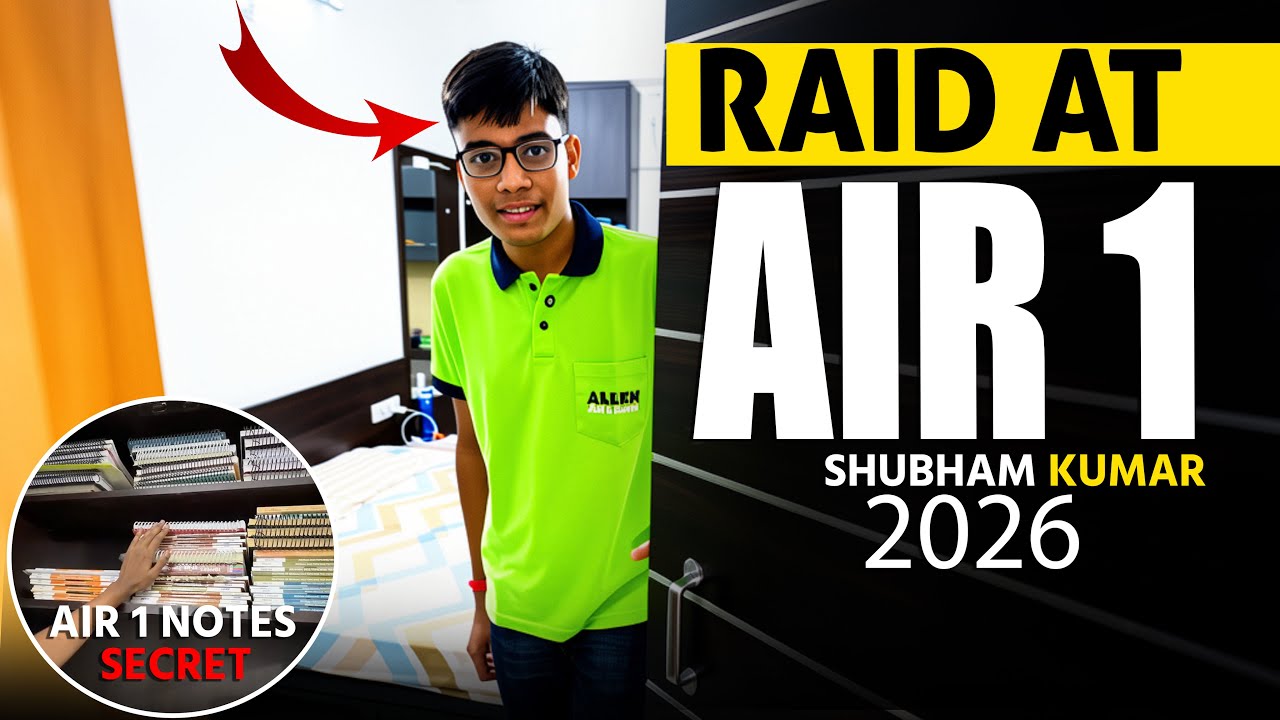 Raid at AIR 01 Shubham&rsquo;s Hostel 2026🤫