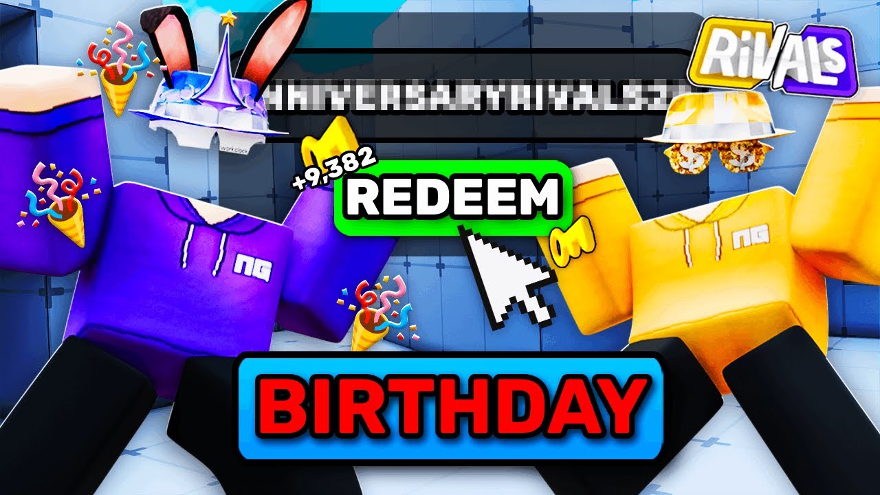 CLAIM NOW&hellip; (Roblox Rivals News) Birthday Update