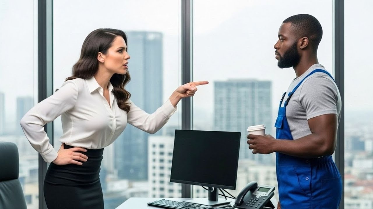 Black Single Dad Fired by Female CEO — Minutes Later She Needs Him to Save Her Life