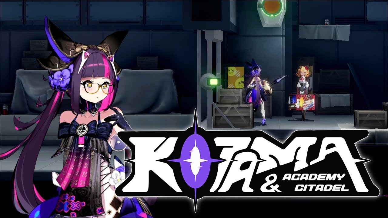 Kotama and Academy Citadel (New Anime Metroidvania) - Full Demo Playthrough