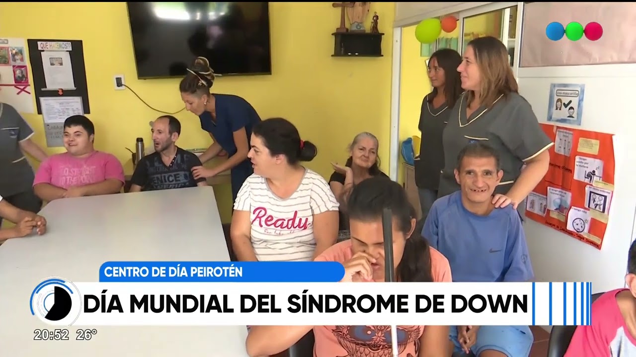 En Día del Síndrome de Down visitamos en Centro de Día Peirotén