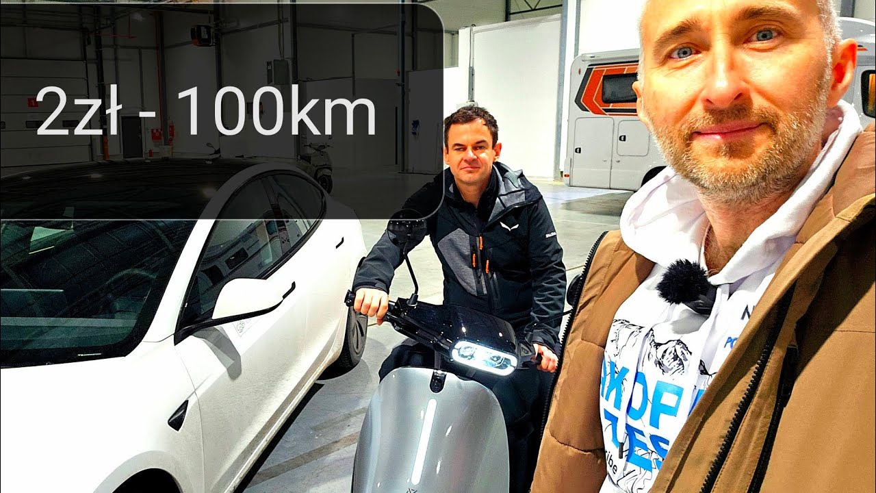 100 km za 2 zł 3,5s do 50km/h  Skuter elektryczny Platinet