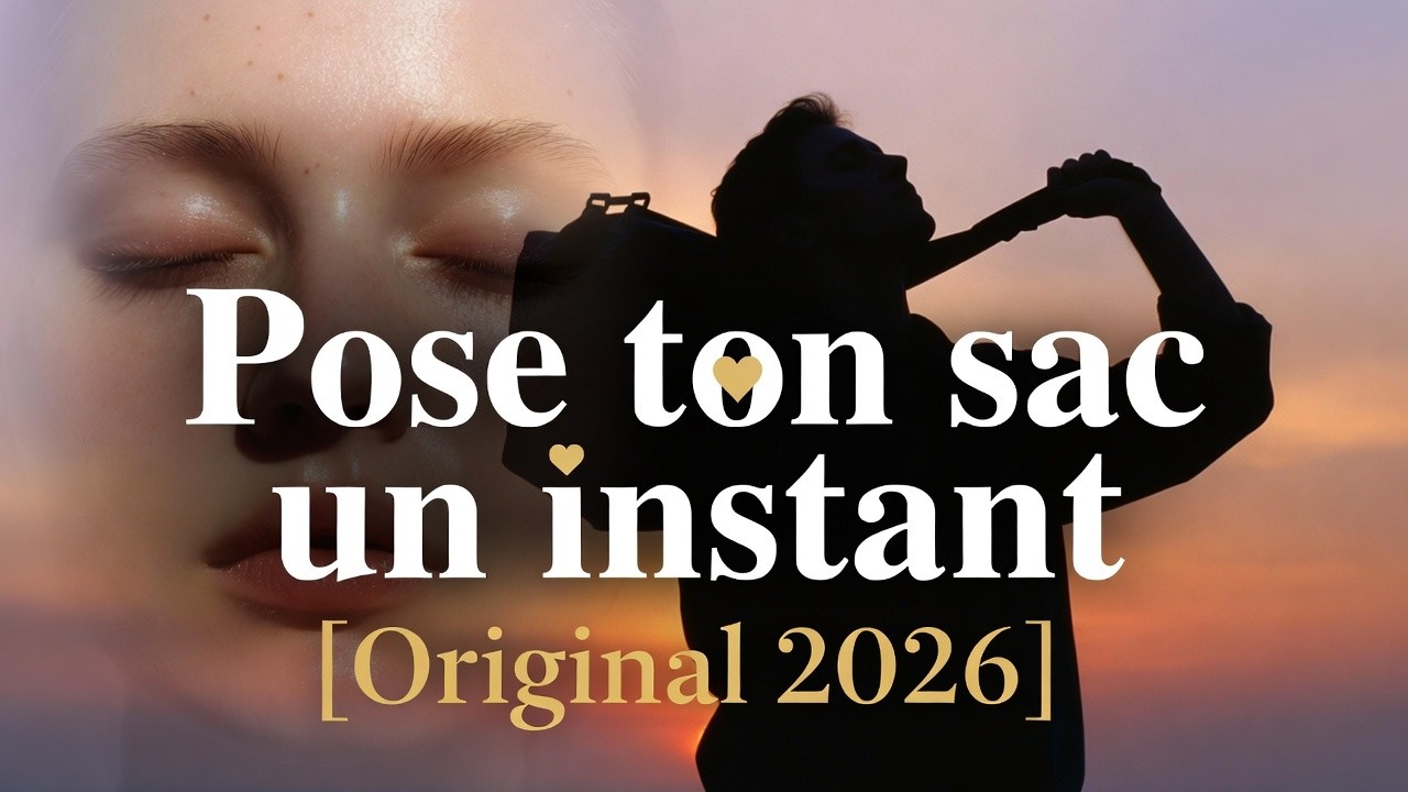 Pose ton sac un instant… tu as le droit d'être fatigué 💛 [Original 2026]