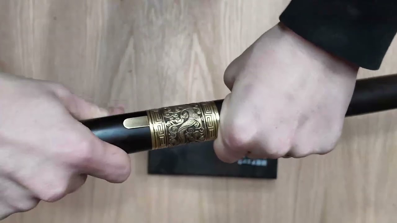 Reviewing a sword cane from swordis.com