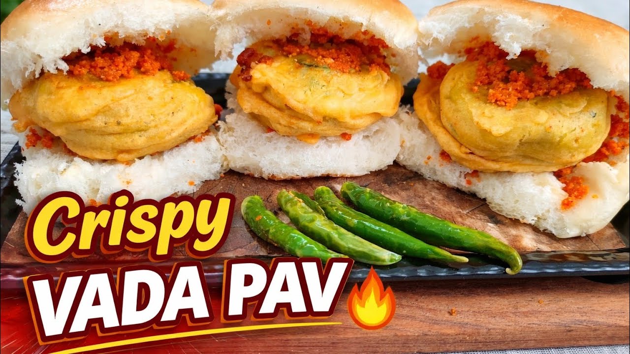 Easy Vada Pav Recipe | Step-by-Step Street Style 🔥 #food 