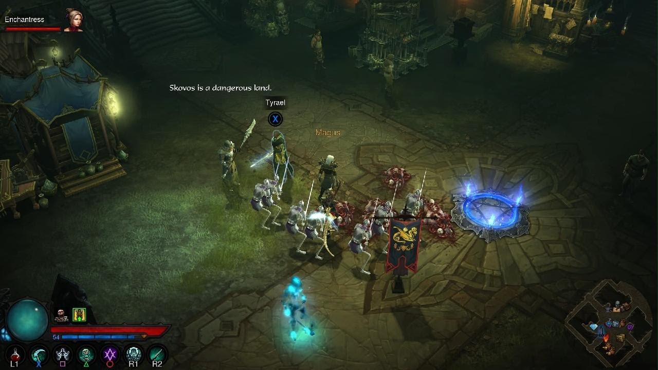 Diablo III - Skovos is a Dangerous Land NPC Chat