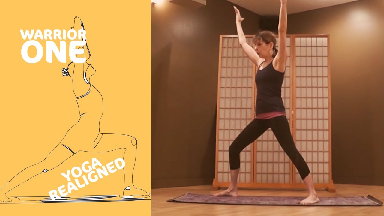 Modify your Yoga Pose - Warrior 1