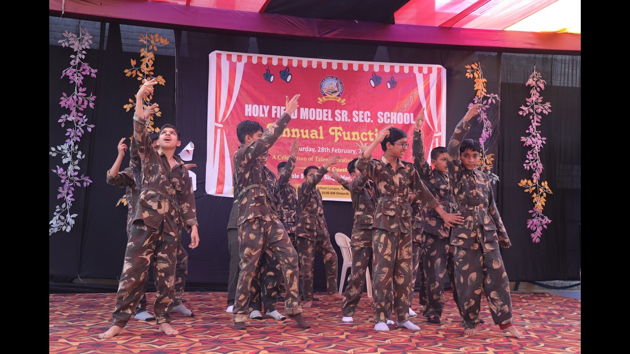 वीर जवानों को समर्पित शानदार प्रस्तुति 🇮🇳 | Class 8 Patriotic Dance | Annual Function 2026