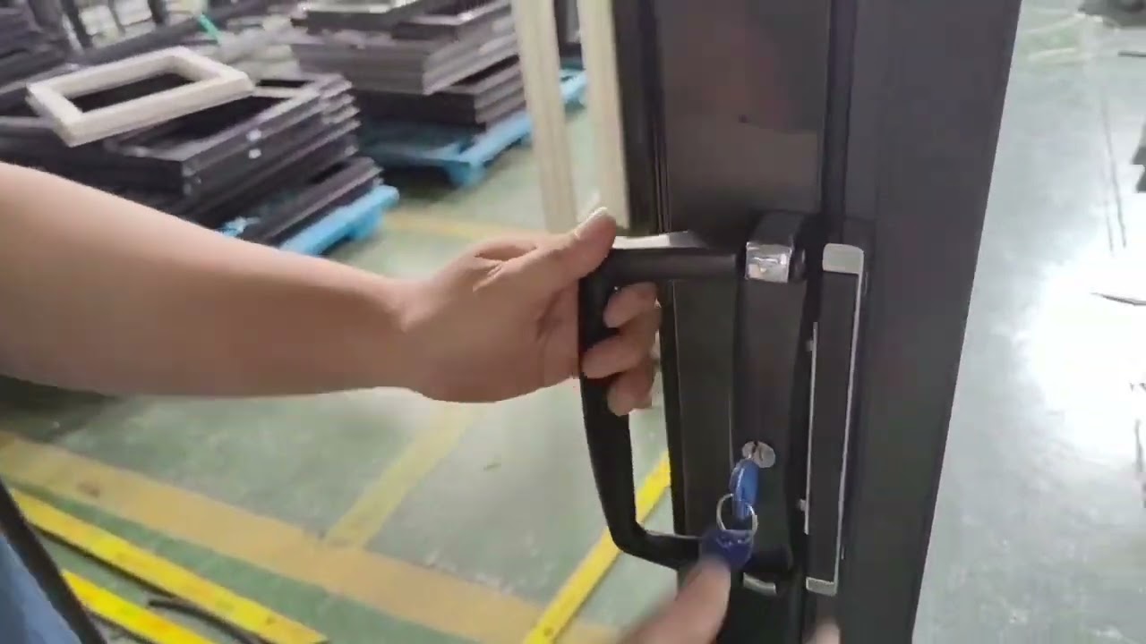 Aluminum Corner Doors