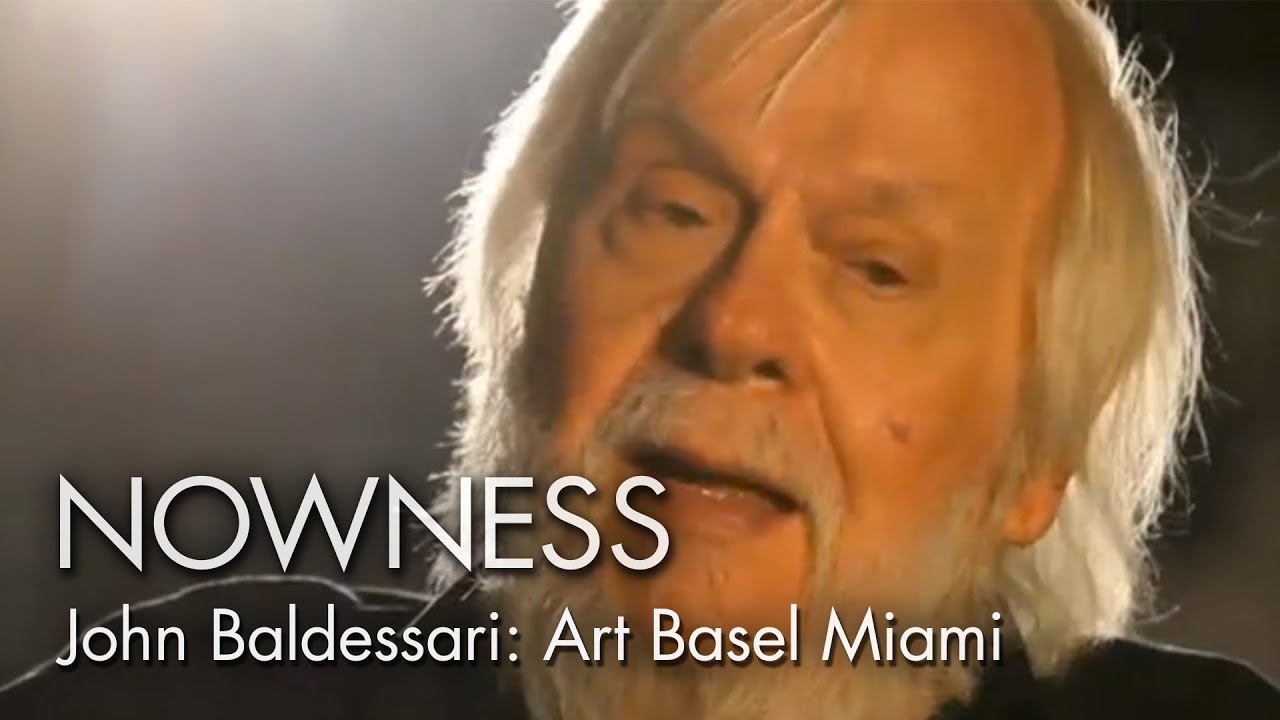 &ldquo;What Makes You Feel Alive with John Baldessari&rdquo; by Jauretsi and Crystal Moselle