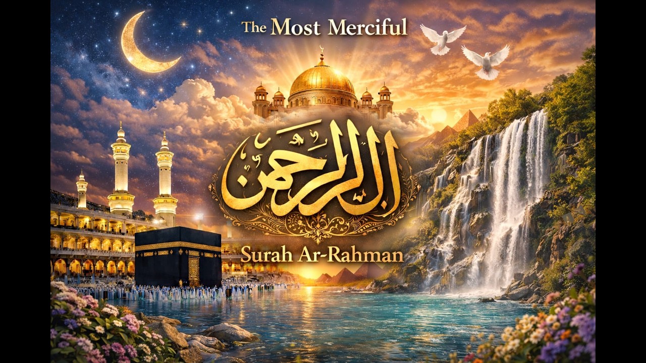 Surah Ar-Rehman Full | Husain Adnan |Beautiful Recitation | Quran