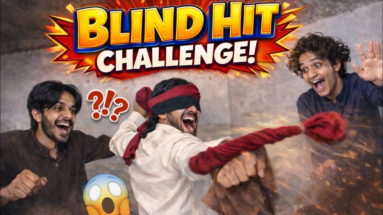 Blindfold Challenge Gone WRONG 💥 | Sabko Lag Gayi!