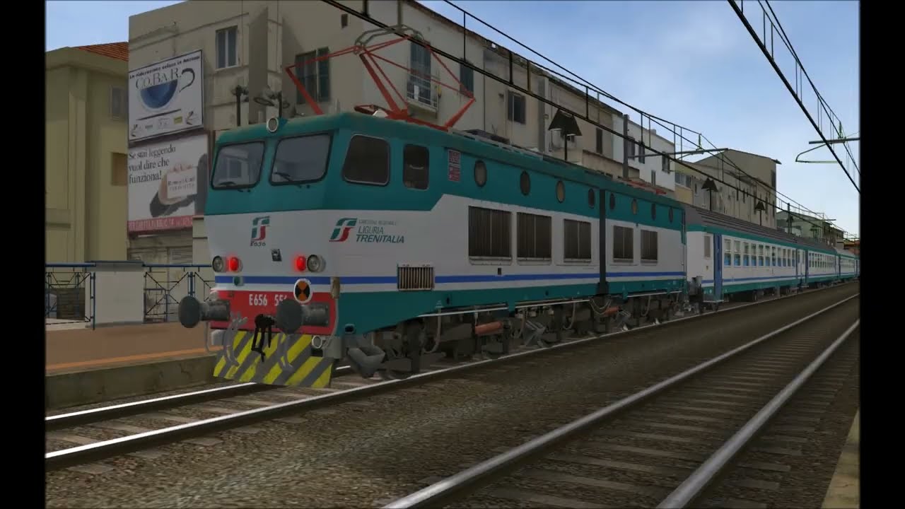 Open Rails - Stazione di Ancona Torrette