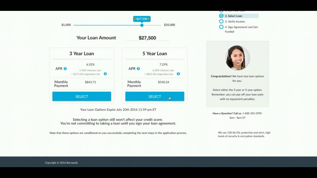 Borrowell Loan Application How-To Video