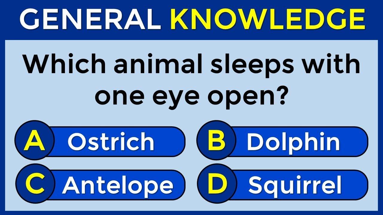 How Good Is Your General Knowledge? Take This 50-question Quiz To Find Out! #challenge 12