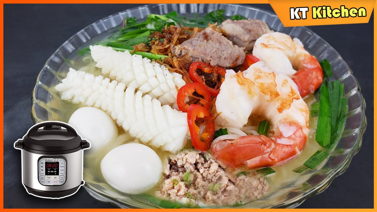 Hủ Tiếu Mỹ Tho - Cách Nấu Nước Lèo Thơm Ngon Cấp Tốc Đậm Vị Miền Tây Sông Nước - INSTANT POT RECIPE