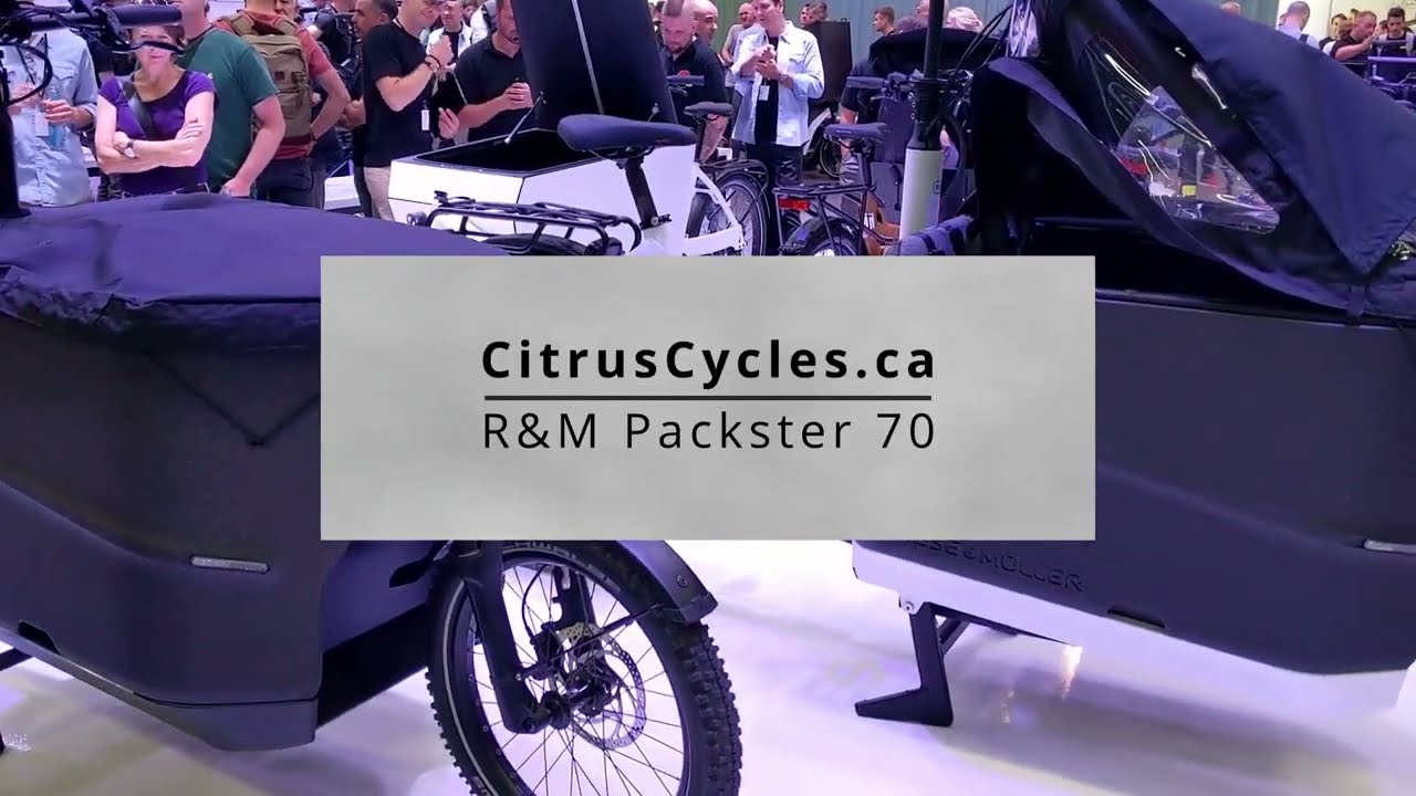 R&M Packster 70 Cargo eBike Eurobike Preview