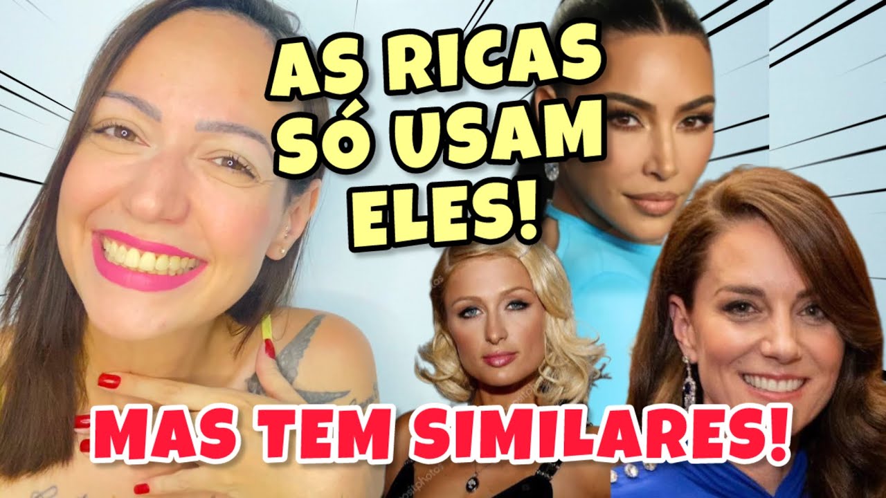 AS RICAS SÓ USAM esses PERFUMES! MAS TEM SIMILARES!