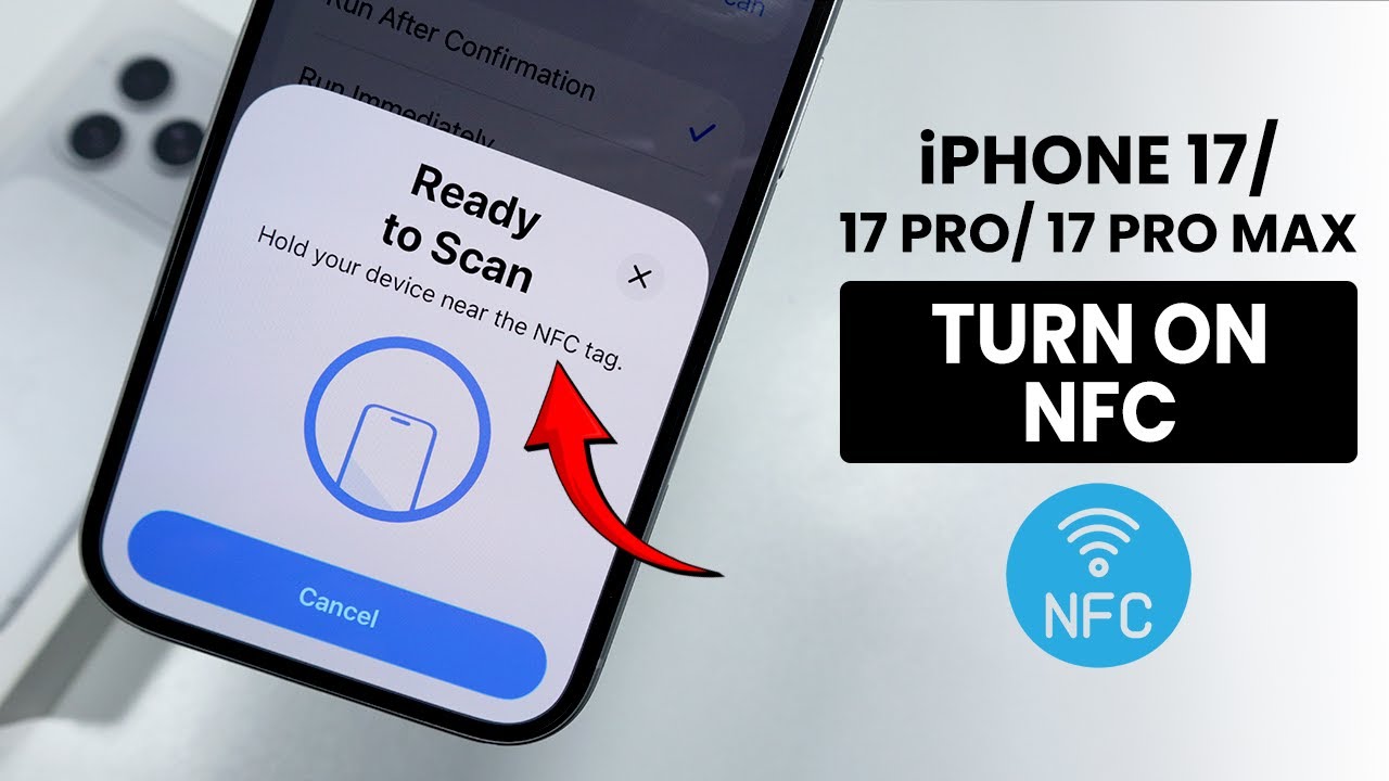 Как включить NFC на iPhone 17 / 17 Pro Max — Включить NFC
