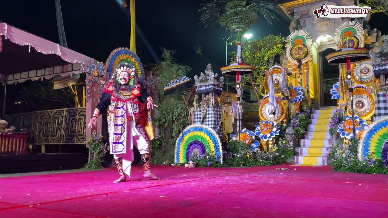 Keris dance - calonarang mandung dan ngunying pura dalem desa tarukan 2025